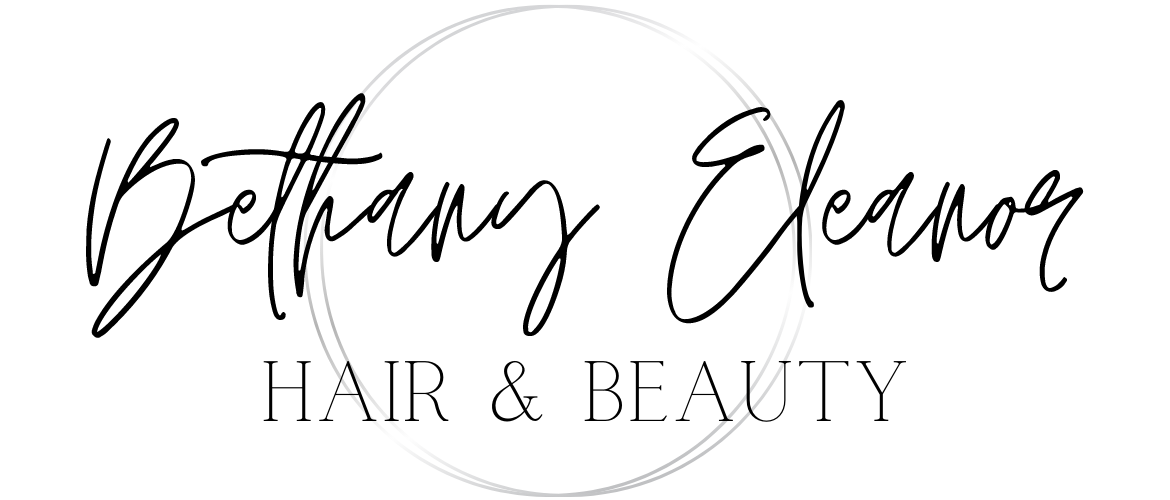 Bethany Elenor Hair logo, website and branding completed by Cerys Codes